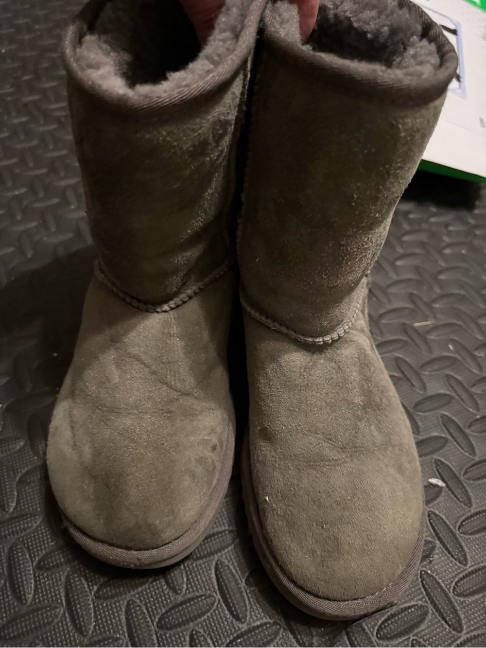 Ugg Suede Winter Boots - Grey